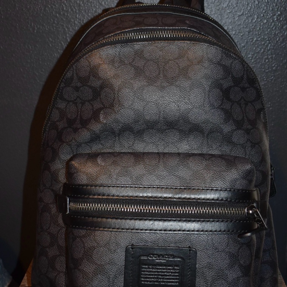 Coach Signature Black Men's Backpack